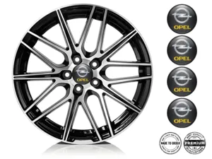 Opel Pegatina de Silicona Estilo Emblemas Bombados de Aro
